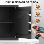 Fireproof Home Safe with Smart Alert System