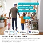 Home Alarm System with Phone Alerts and Sensors