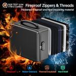 Fireproof Lockbox for Documents and Valuables