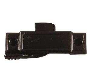 Brixwell 50-603B Single Hung Black Sash Lock w/Screws, 1 Set Per Polybag