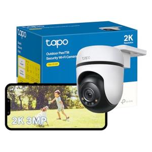 Tapo 2K Outdoor PTZ WiFi Security Camera