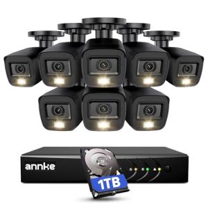 8 Camera Outdoor Security System with Smart Detection