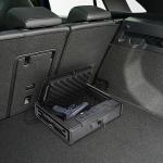 Brihard Portable Safe with Combination Lock, Security Case with Anti-theft Wire Rope for Travel, Car, Home, used for Valuables, Cash, Jewelry, Pistol, 24,5 x 16,5 x 4,7cm, 13POPISCOMB