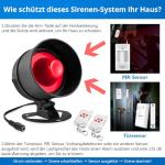 KERUI Wireless Home Security System with Siren