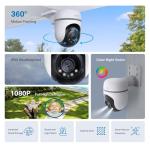 Tapo 1080p HD Pan/Tilt Outdoor Security Camera