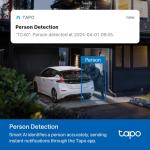 Tapo 1080p HD Pan/Tilt Outdoor Security Camera