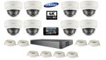 Samsung Hanwha 8CH 4K HD Security Camera Kit
