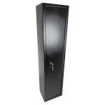 Extra Wide 6-Gun Cabinet with Ammo Safe