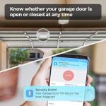 THIRDREALITY Zigbee Smart Garage Door Tilt Sensor, Adjustable Sensitivity, 2-Year Battery Life, Compatible with Echo, SmartThings, Home Assistant, Requires Zigbee Hub