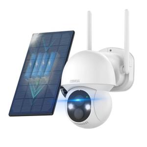 Outdoor Wireless 4MP Solar-Powered Security Camera