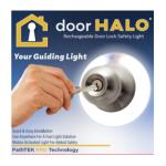 Door Halo: LED Door Keyhole Light