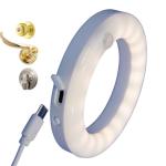 Door Halo: LED Door Keyhole Light