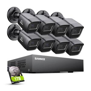 SANNCE 8CH 1080P CCTV Security Camera System