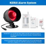 KERUI Wireless Home Security System with Siren