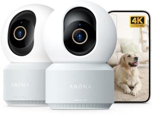 Anona 4K HD Indoor Security Camera Bundle
