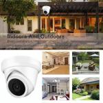 4MP Outdoor Dome Security Camera with Night Vision