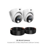 Night Owl Wired 2K HD Indoor/Outdoor Cameras (2-Pack)