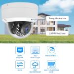 4K 8MP Outdoor PoE Vandal Dome Camera