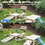 Hiseeu 5MP Wired Security Camera with Night Vision