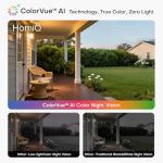 HomiQ 5MP Window Camera with AI Night Vision