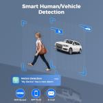 Hiseeu 5MP Wired Security Camera with Night Vision