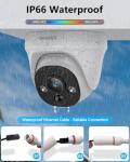 8MP Wired Dome IP Cameras - 4K HD Security