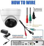 180° HD Dome Security Camera with Night Vision