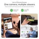 HomiQ 5MP Window Camera with AI Night Vision