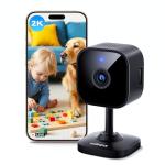 2K Indoor Security Camera with Night Vision
