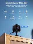 2K Indoor Security Camera with Night Vision