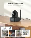 Ctronics 4MP 4G LTE Indoor Security Camera