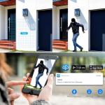 OOSSXX 5MP Weatherproof Indoor/Outdoor Security Camera