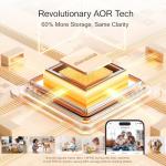 CINMOORE 2-Pack Indoor Pet Security Cameras