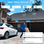 OOSSXX 5MP Weatherproof Indoor/Outdoor Security Camera