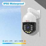 Anpviz 6MP Outdoor PTZ Camera with 20X Zoom