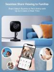 2K Indoor Security Camera with Night Vision