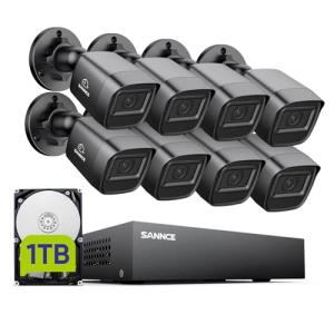 SANNCE 8CH 1080P CCTV Security Camera System