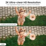 AOQEE 2K Outdoor Security Camera with Night Vision