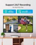 ZOSI 8CH 1080P Home Security Camera System