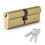 XFORT Brass Euro Cylinder Lock with 3 Keys