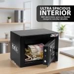ZENO Small Digital Safe with Keypad & Backup Keys