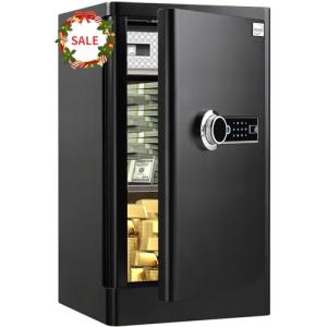 Tenamic Biometric Fingerprint Fireproof Safe Box