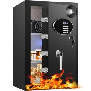 Large Fireproof Waterproof Safe with Digital Keypad