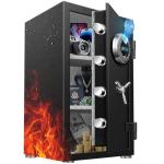 Fireproof Biometric Safe with Keypad and Handle