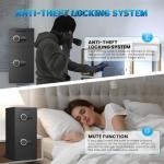 Large Fireproof Waterproof Safe with Digital Keypad