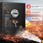 Large Fireproof Safe with Biometric Access