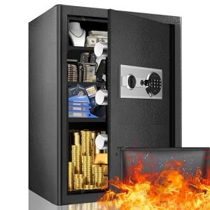 Large Fireproof Waterproof Home Security Safe