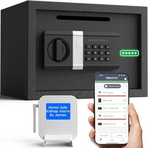 Smart Drop Safe with App Alarm and Voice Control