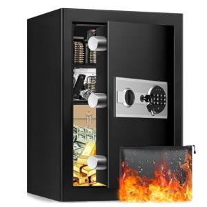 Fireproof Waterproof 3.6 Cu ft Home Safe Box