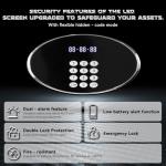 Large Fireproof Waterproof Safe with Digital Keypad